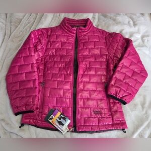 Stillwater Company Puffer Jacket brand new With Tags! Size large Fuschia